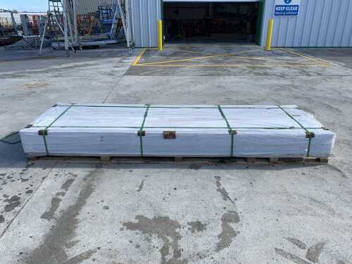 NEW/UNUSED 50 x Single Side Composite Decking Panels (Black)