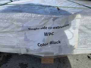 NEW/UNUSED 50 x Single Side Composite Decking Panels (Black) - 3