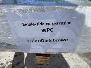 NEW/UNUSED 50 x Single Side Composite Decking Panels (Dark Brown) - 3