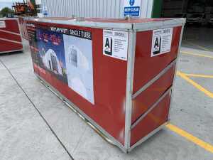 NEW/UNUSED 85FT x 30FT x 15FT Heavy Duty Dome Shelter - 2
