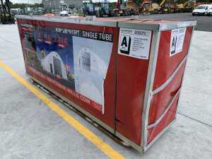 NEW/UNUSED 85FT x 30FT x 15FT Heavy Duty Dome Shelter - 4