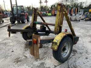 Single Axle Cable Drum Trailer - 5