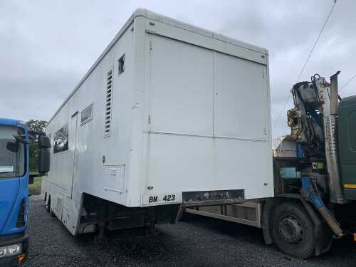 Torton Twin Axle Broadcasting Trailer/Mobile Office
