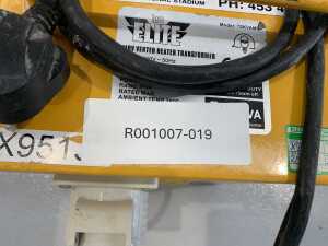 Elite 110V Vented Heater Transformer - 2