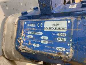 Imer TR225 110V Scaffolding Winch - 4