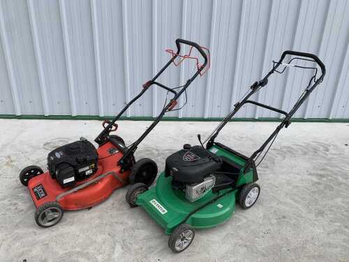 UNRESERVED Victor lawnmower & Lyster Lawnmower