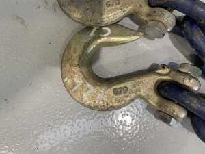 12'6' Chain c/w 2 x Hooks - 2