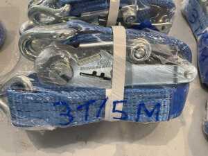 8 x 3T/5M Ratchet Straps - 2