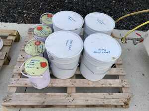 4 x Drums Of Floor Paint & Hardner
