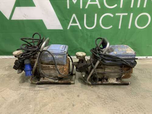 2 x Kranzle 110V Portable Power Washer