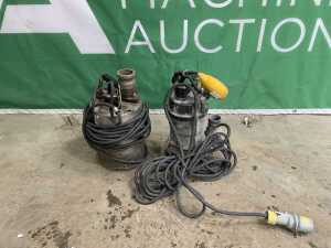 2 x Submersible Pumps (110v)