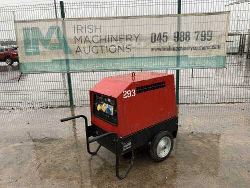 2019 Mosa GE 6000 SX/GS 6KVA Portable Silent Diesel Generator