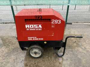 2019 Mosa GE 6000 SX/GS 6KVA Portable Silent Diesel Generator - 2