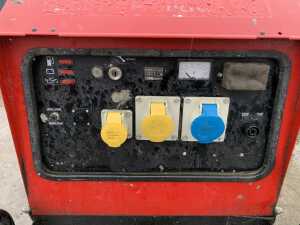 2019 Mosa GE 6000 SX/GS 6KVA Portable Silent Diesel Generator - 4