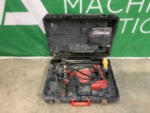 2022 Milwaukee K545S 110V 5KG Rotary Hammer Drill c/w 2 x Drill Bits