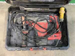 2022 Milwaukee K545S 110V 5KG Rotary Hammer Drill c/w 2 x Drill Bits - 2