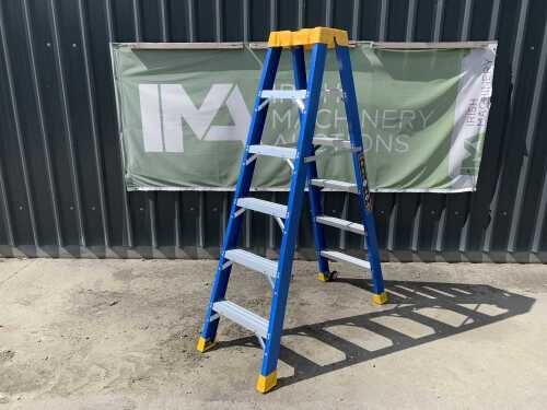 5 Step Portable Fibreglass Ladder