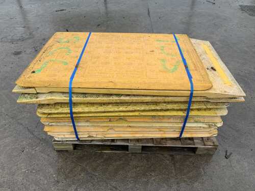 Approx 13 x Trench Plates (1.2M x 0.9M)