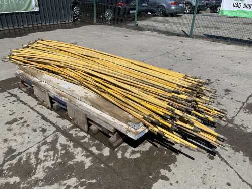 Approx 285 x BT Ducting Rods