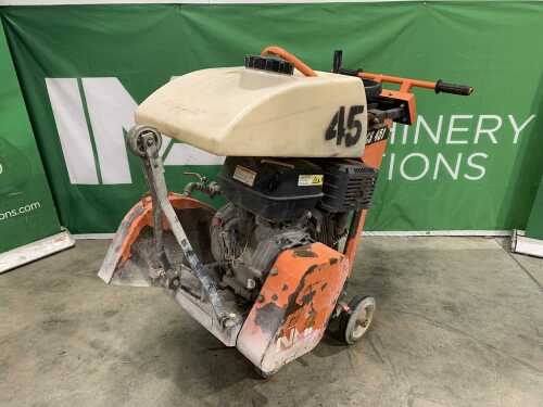 Clipper CS451 18" Petrol Roadsaw c/w Water Tank