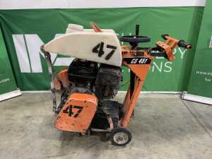Clipper CS451 18" Petrol Roadsaw c/w Water Tank - 2