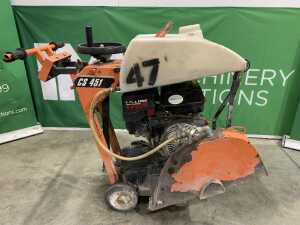 Clipper CS451 18" Petrol Roadsaw c/w Water Tank - 3
