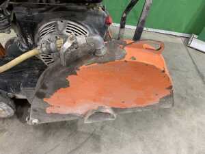 Clipper CS451 18" Petrol Roadsaw c/w Water Tank - 4
