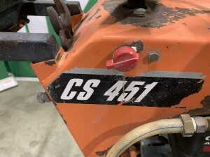 Clipper CS451 18" Petrol Roadsaw c/w Water Tank - 6