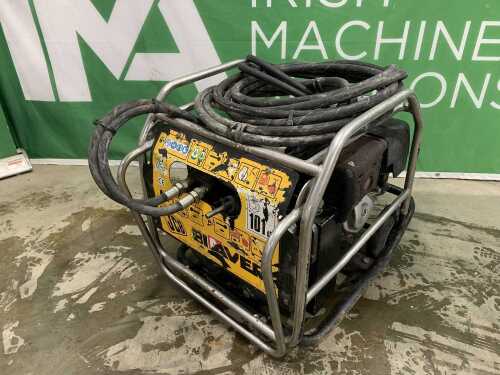 JCB Beaver Hydraulic Power Pack c/w Hoses