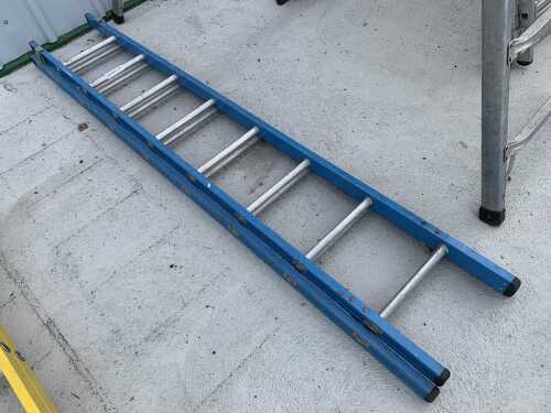 Lyte 16ft 6" Fibreglass Double Ladder (Blue)