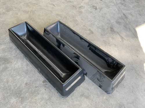 NEW 2 x 1M Sheep Troughs