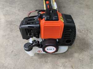NEW/UNUSED Dyna-Power Petrol 4 In 1 Multi Tool - Strimmer, Chainsaw, Hedge-Trimmer & Rough Terrain Blade - 4