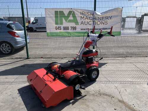 NEW/UNUSED Dyna-Power Petrol Pedestrian Sweeper c/w Brush & Collection Box