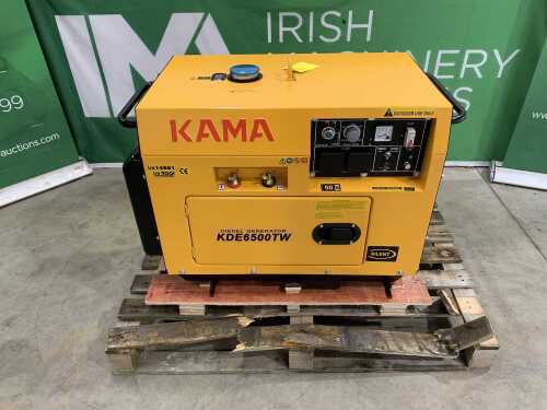 NEW/UNUSED Kama KDE6500TW Portable Diesel Welder/Generator