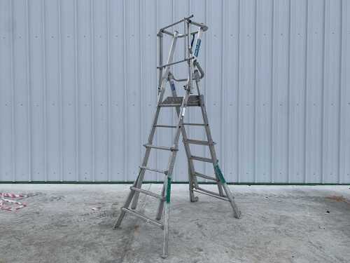Stradbally 6-10 Step Podium Ladder