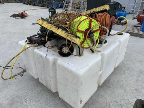 Tank, Hose Reels & Pumps For Industrial Power Washing