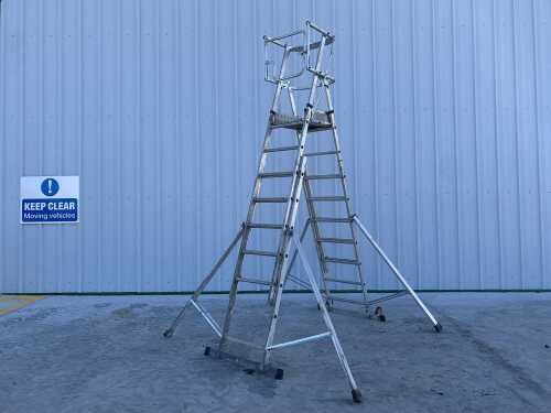 Youngman 7 To 9 Step Podium Ladder