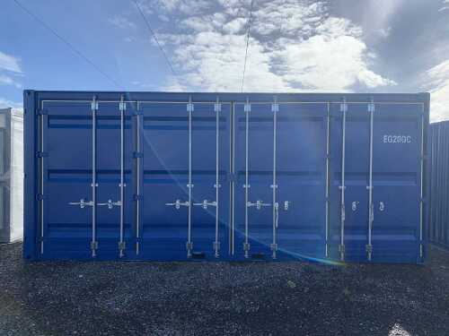 NEW/UNUSED 20FT Storage Container c/w 4 x Side Doors