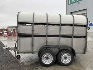 Nugent Twin Axle Cattle Trailer c/w Ramp & Gates - 2