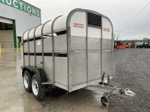 Nugent Twin Axle Cattle Trailer c/w Ramp & Gates - 7