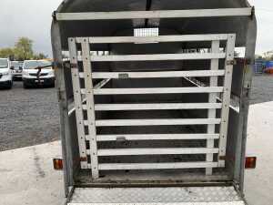 Nugent Twin Axle Cattle Trailer c/w Ramp & Gates - 9