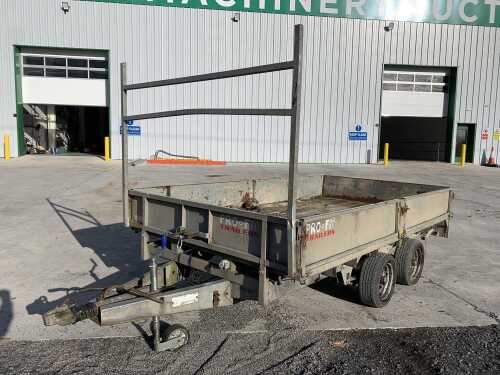 2003 Pro Fit Twin Axle Dropside Trailer c/w Ladder Rack