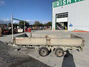2003 Pro Fit Twin Axle Dropside Trailer c/w Ladder Rack - 2