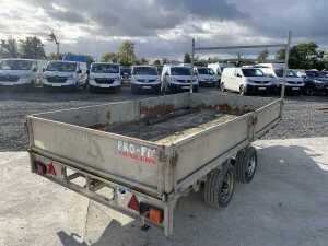 2003 Pro Fit Twin Axle Dropside Trailer c/w Ladder Rack - 5