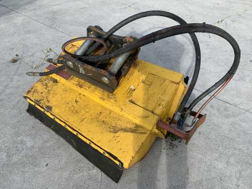 Flail/Mulcher To Suit Excavator c/w Hoses