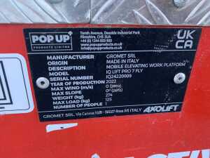 2022 Pop Up IQ Lift Pro 7 Fly Pop Up Lift - 4