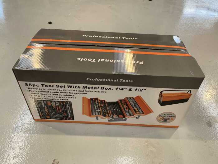 NEW/UNUSED 85pc Toolbox Set
