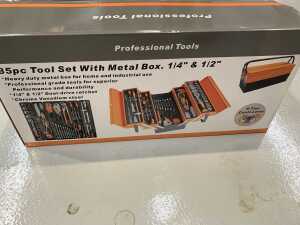 NEW/UNUSED 85pc Toolbox Set - 2
