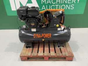 NEW/UNUSED 2026 Dyna-Power Portable Petrol Air Compressor c/w Key Start