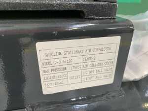 NEW/UNUSED 2026 Dyna-Power Portable Petrol Air Compressor c/w Key Start - 4
